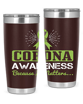 corona awareness because it matters Style 26#- corona virus- Tumbler