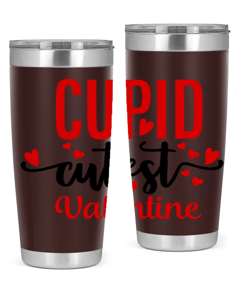 cupid cutest valentine 80#- valentines day- Tumbler