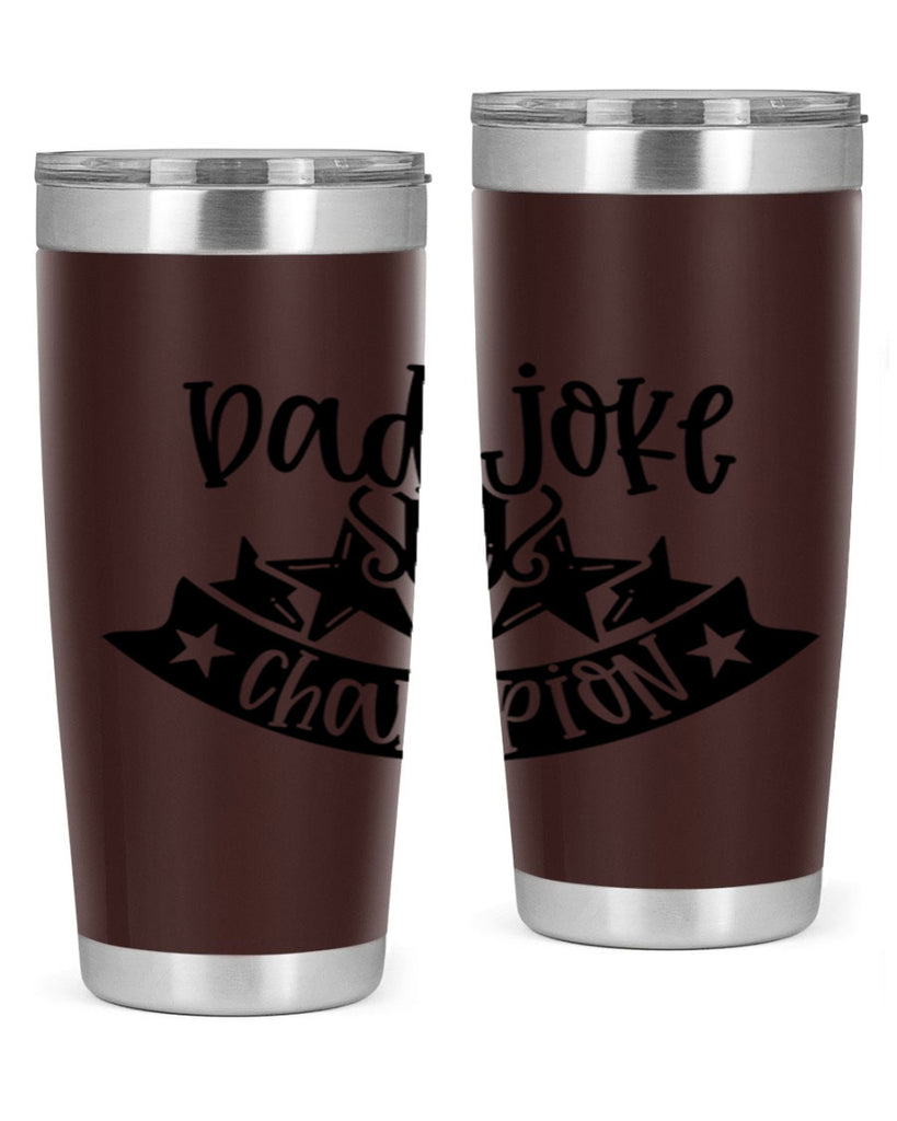 dad joke champion 66#- fathers day- Tumbler