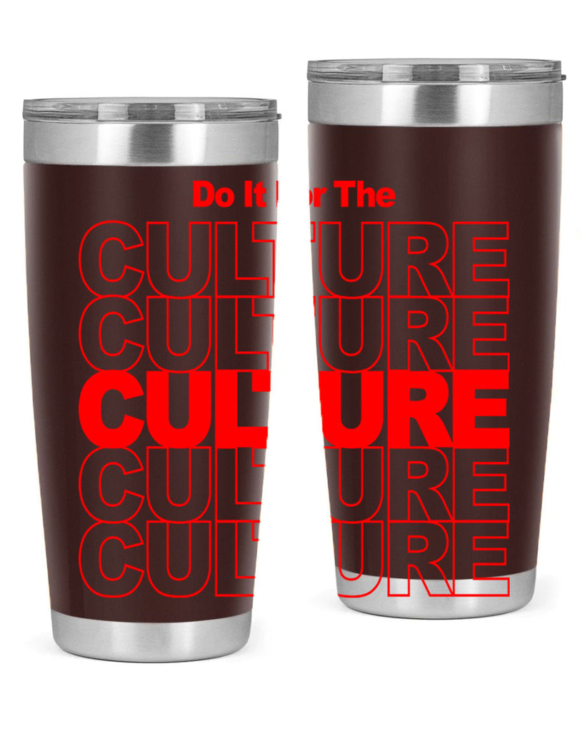 do it for the culture 170#- black words phrases- Cotton Tank