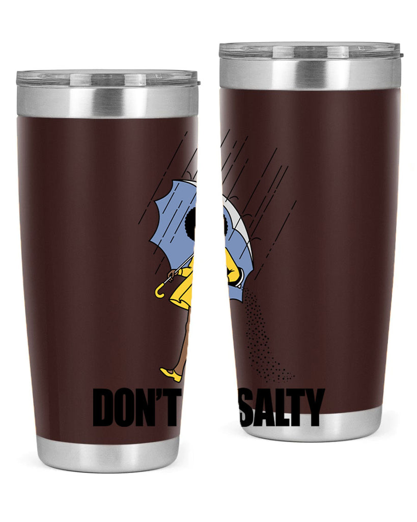 dont be salty 169#- black words phrases- Cotton Tank