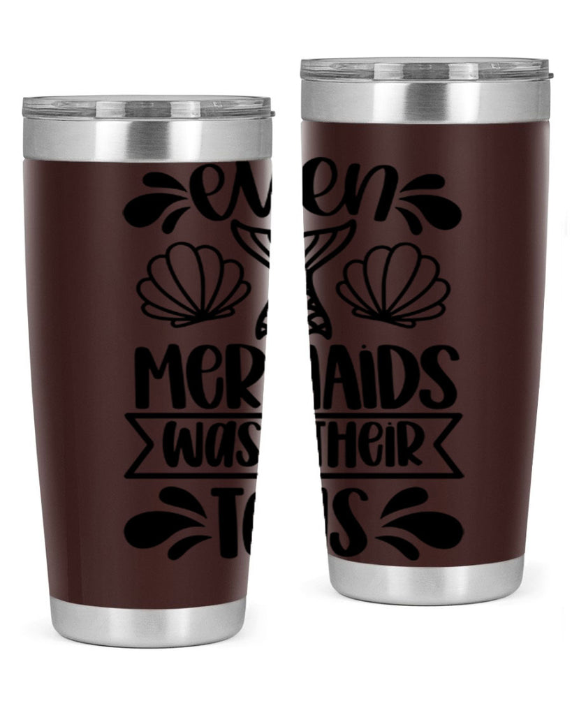 even mermaids wash their tails 42#- bathroom- Tumbler