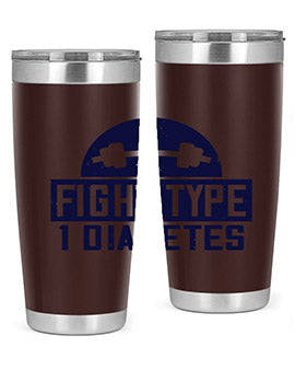 fight type diabetes Style 37#- diabetes- Tumbler