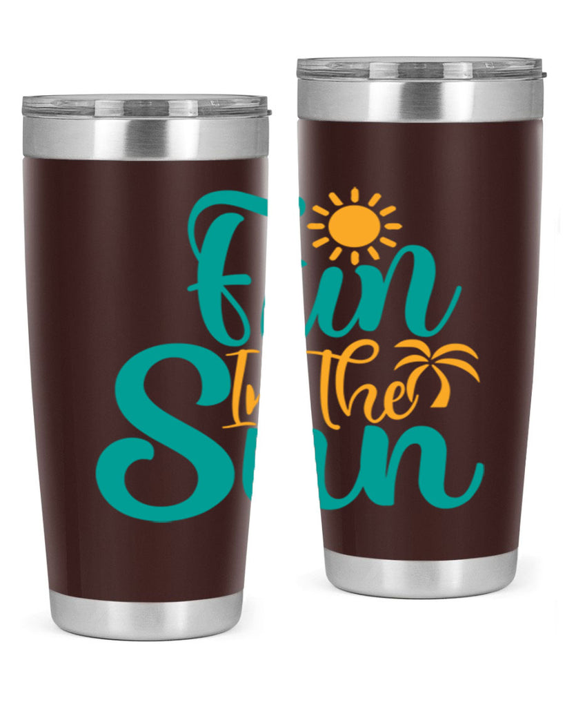 fun in the sun Style 104#- summer- Tumbler