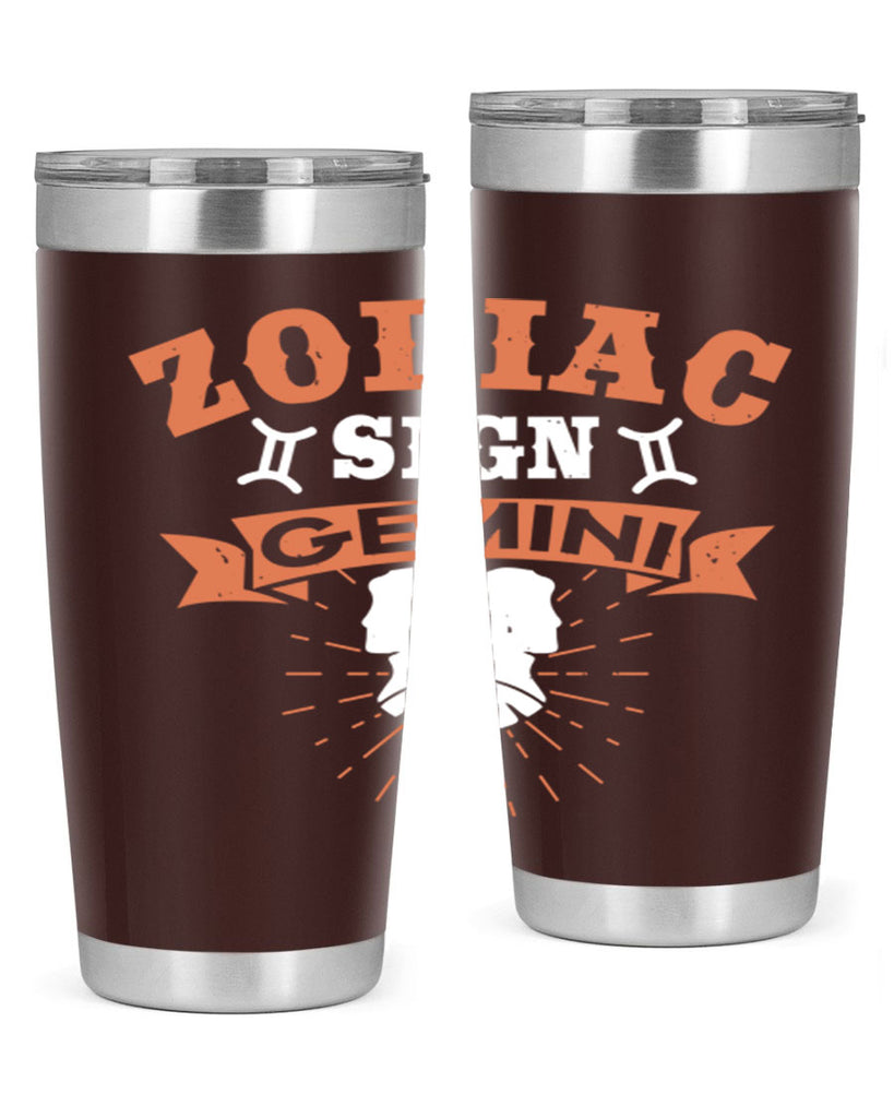 gemini 246#- zodiac- Tumbler