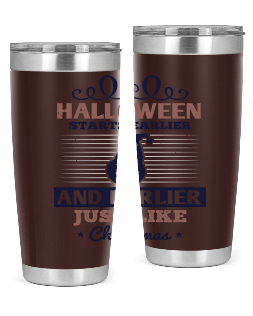halloween starts earlier and 158#- halloween- Tumbler