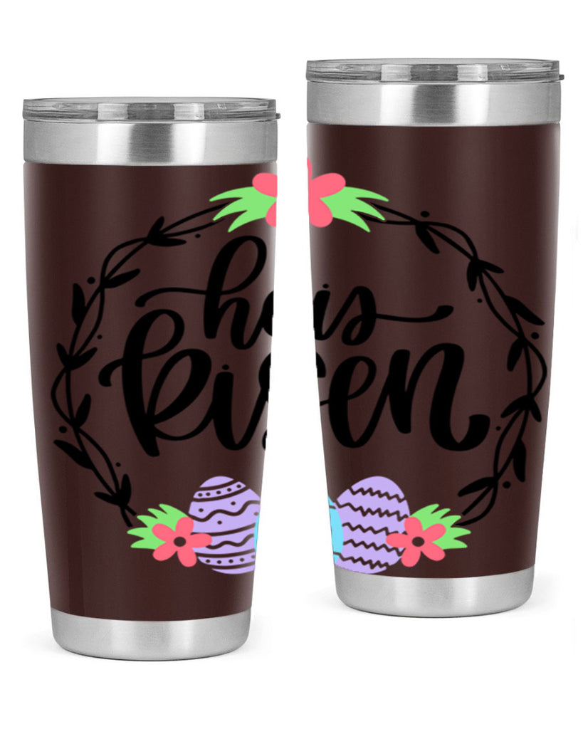 he is risen 34#- easter- Tumbler