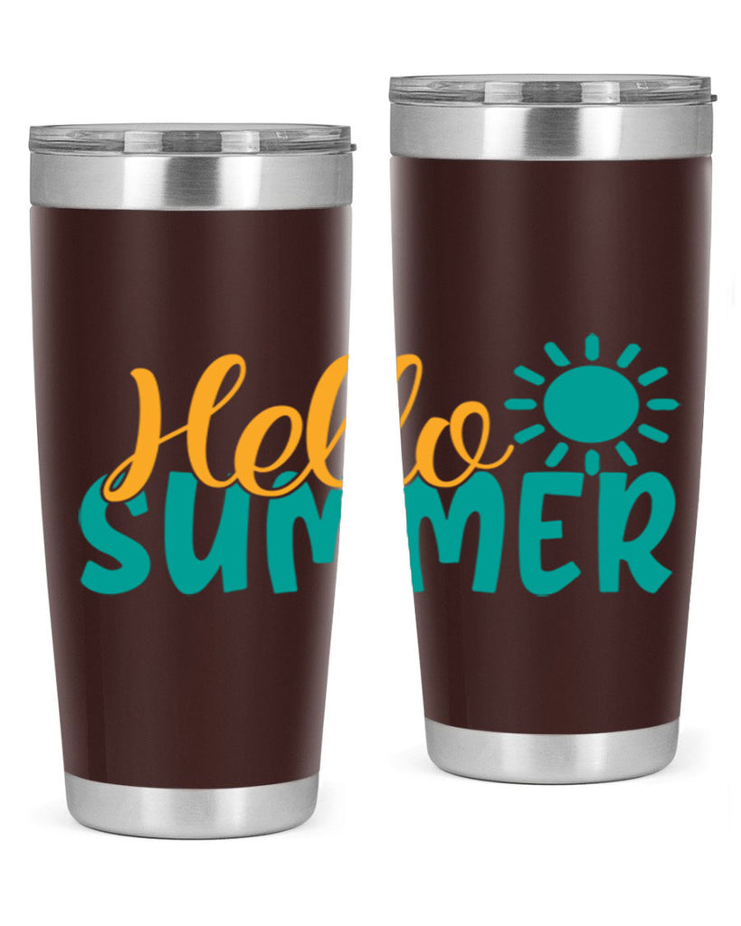hello summer Style 98#- summer- Tumbler