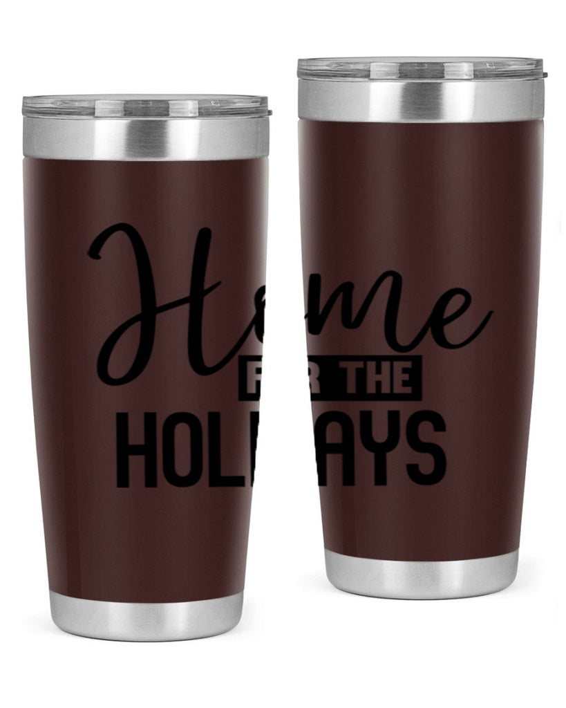 home for the holidays 194#- winter- Tumbler
