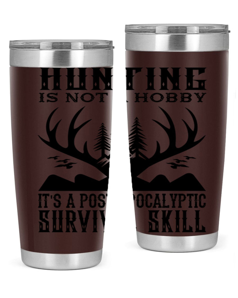 hunting is not 23#- hunting- Tumbler