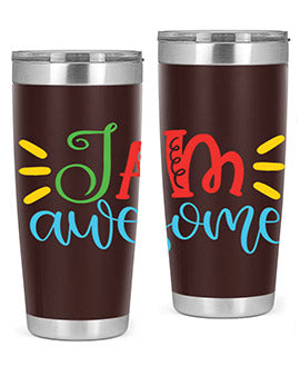 i am awesome Style 18#- autism- Tumbler
