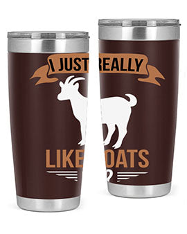 i just really like goats ok Style 3#- goat- Tumbler