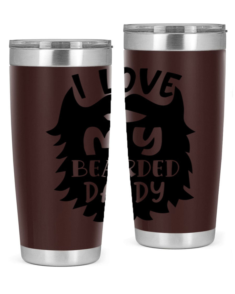 i love my bearded daddy Style 248#- baby- tumbler