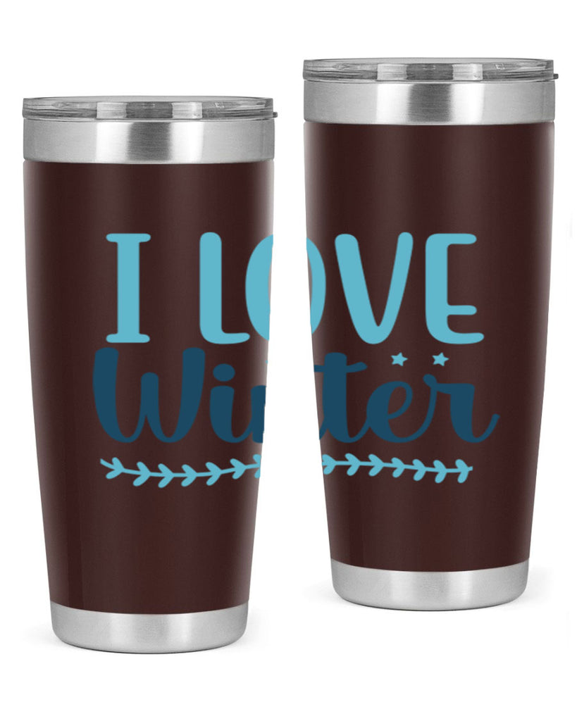 i love winter 226#- winter- Tumbler