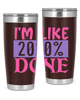 im like done Style 50#- corona virus- Tumbler