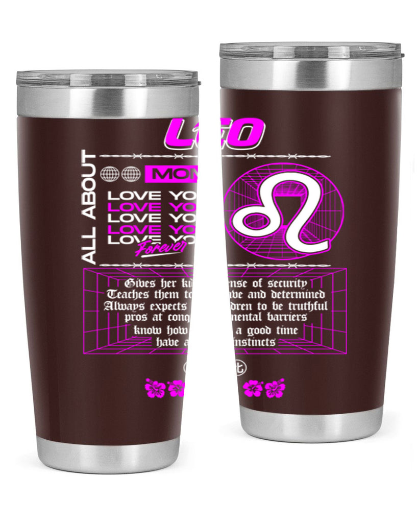leo 308#- zodiac- Tumbler