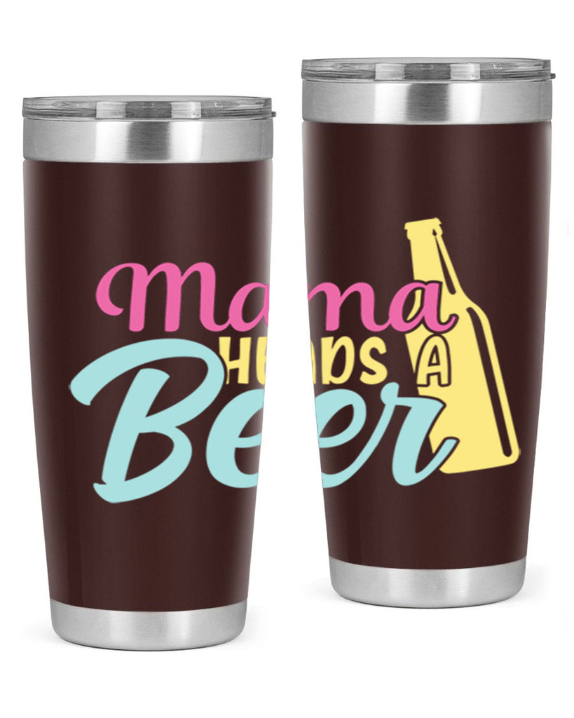 mama heads a beer 124#- beer- Tumbler