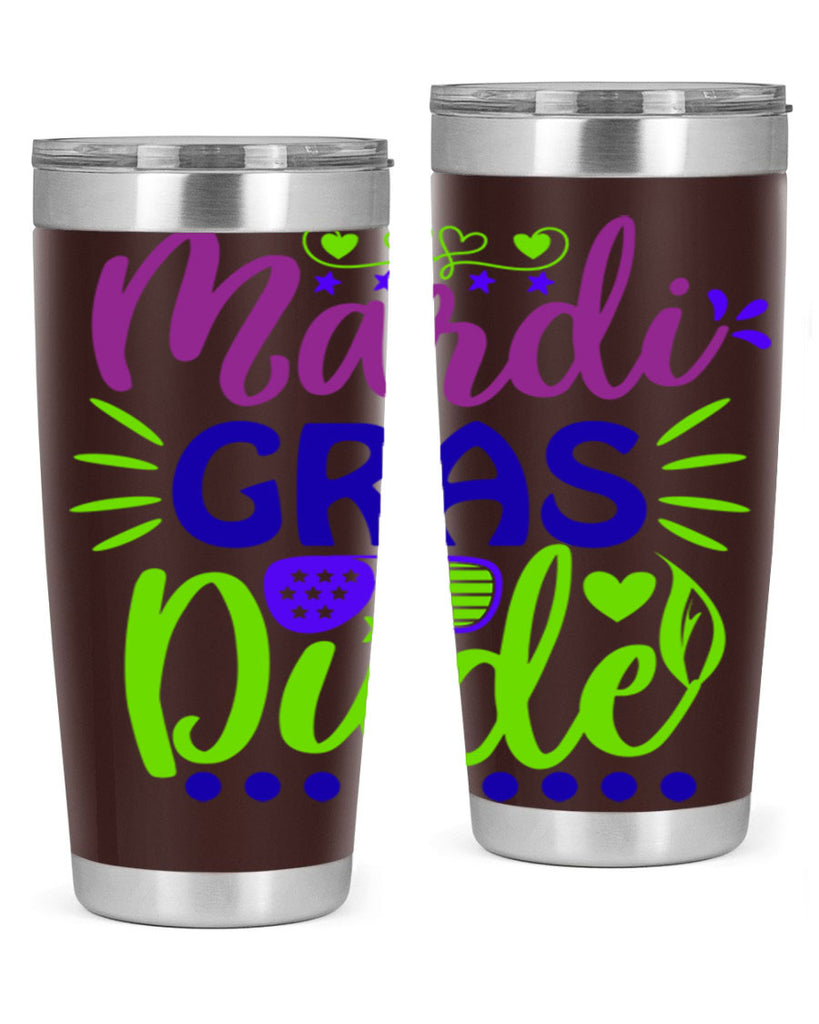 mardi gras dude 9#- mardi gras- Tumbler
