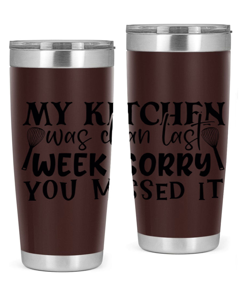 my kitchen was clean last week sorry you missed it 84#- kitchen- Tumbler