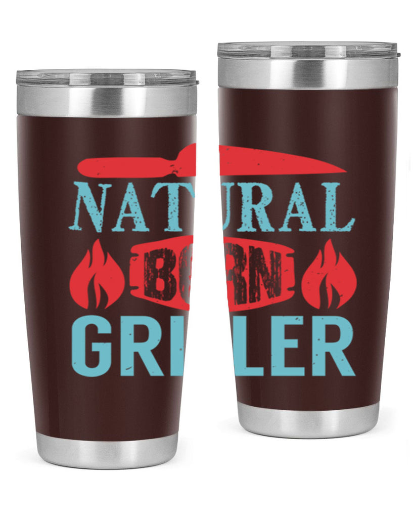 natural born griller 19#- bbq- Tumbler