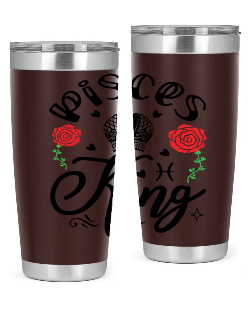pisces king 375#- zodiac- Tumbler