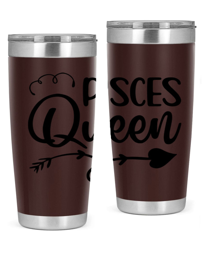 pisces queen 379#- zodiac- Tumbler