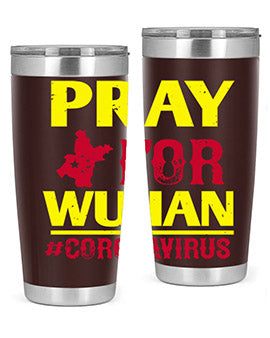 pray for wuhan coronavirus Style 27#- corona virus- Tumbler