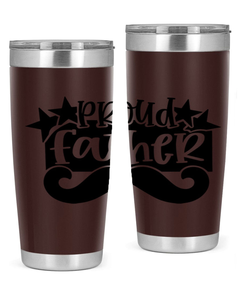 proud father 21#- fathers day- Tumbler