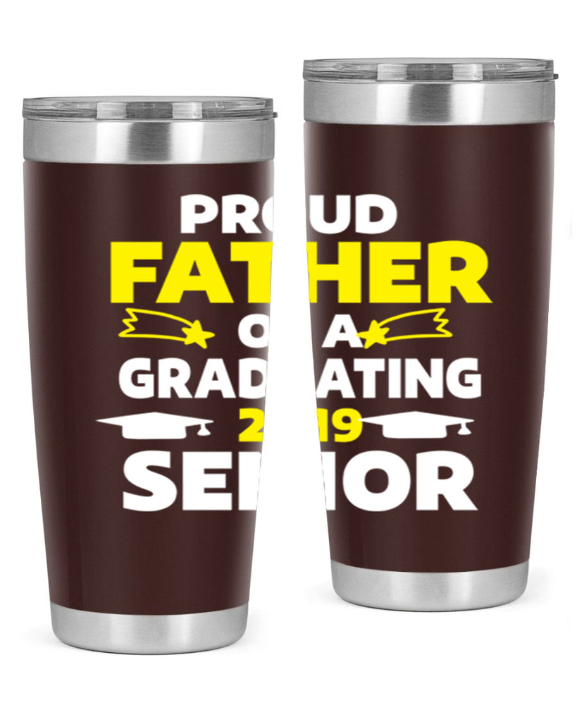 proud father of a graduating 264#- fathers day- Tumbler