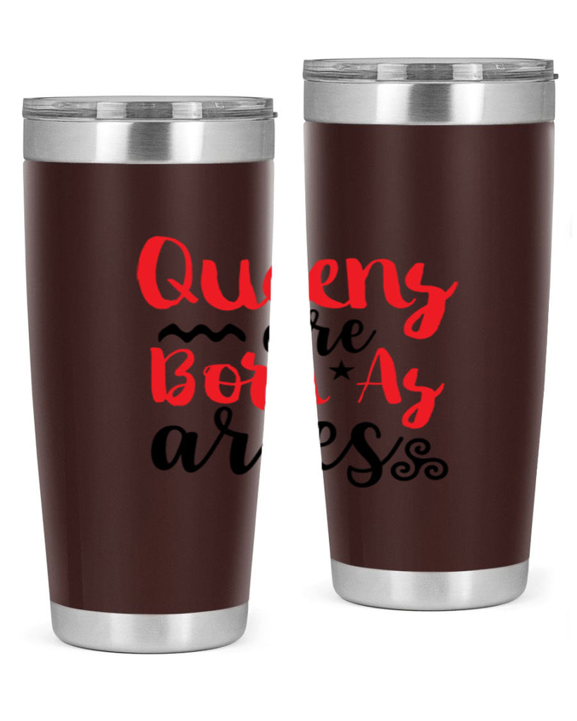 queens Are Born As Aries 384#- zodiac- Tumbler