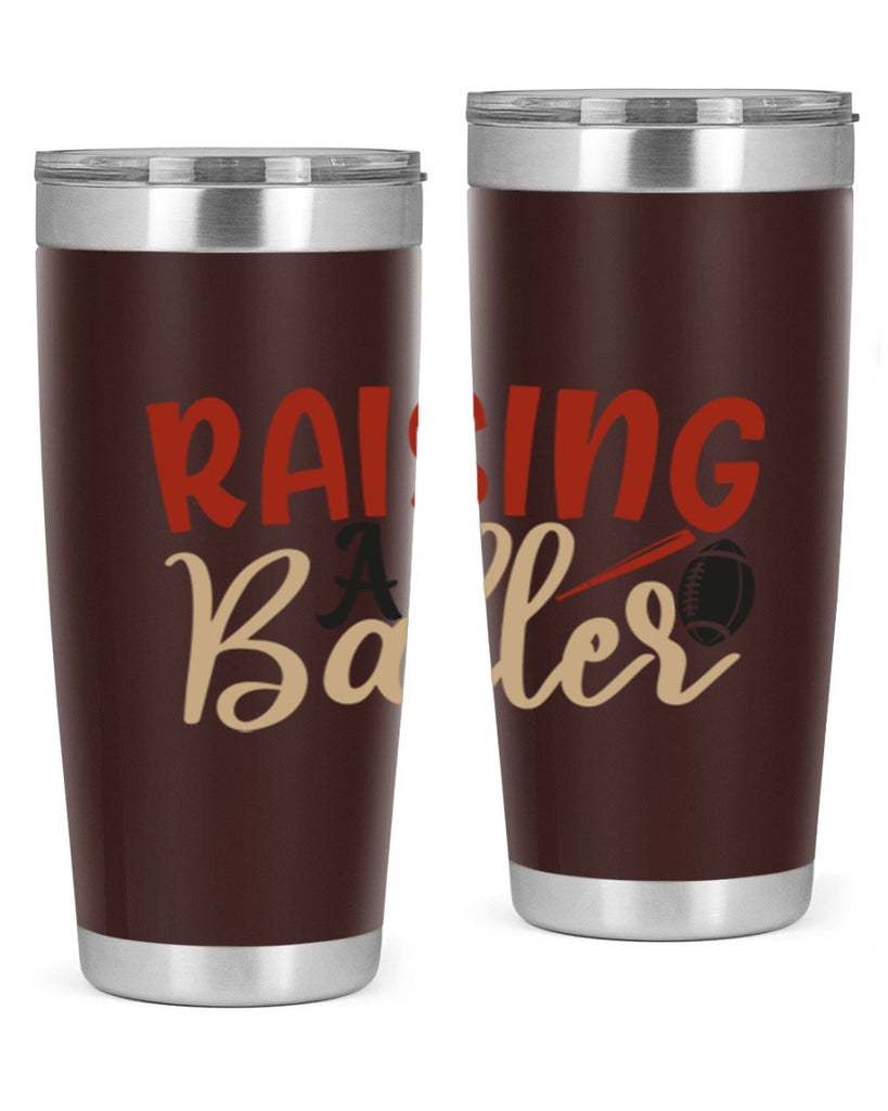 raising a baller 2278#- softball- Tumbler