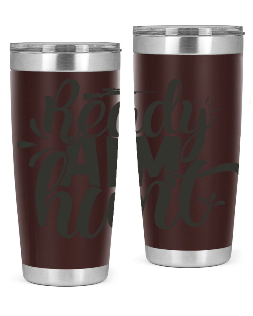 ready aim hunt 4#- hunting- Tumbler