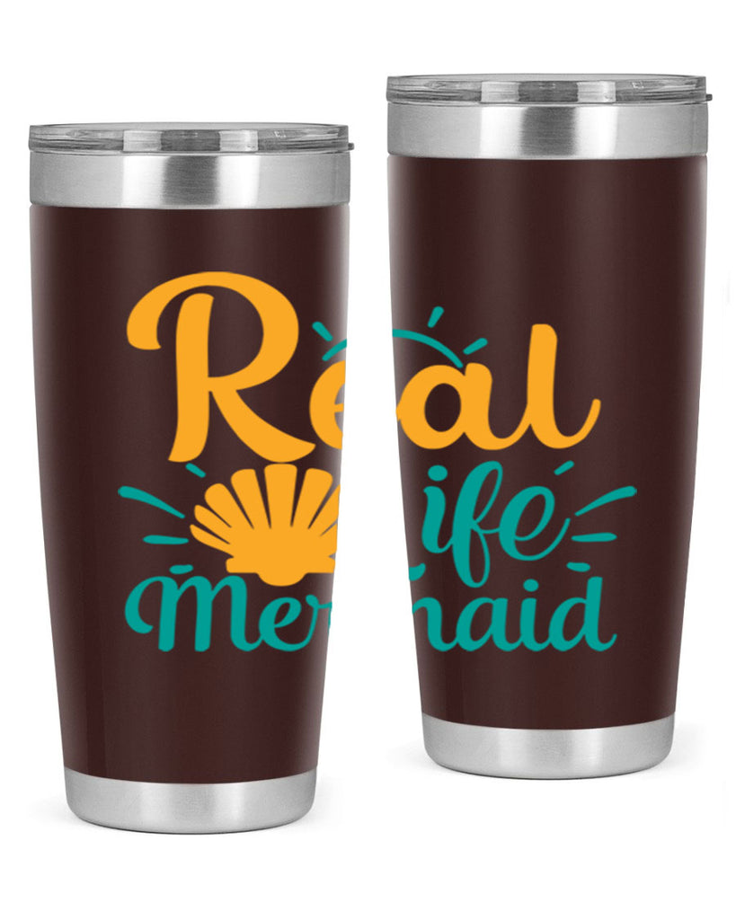 real life mermaid Style 79#- summer- Tumbler
