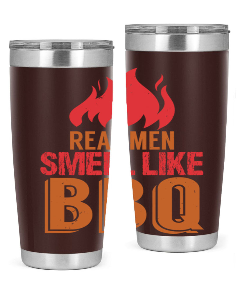 real men smell like bbq 16#- bbq- Tumbler