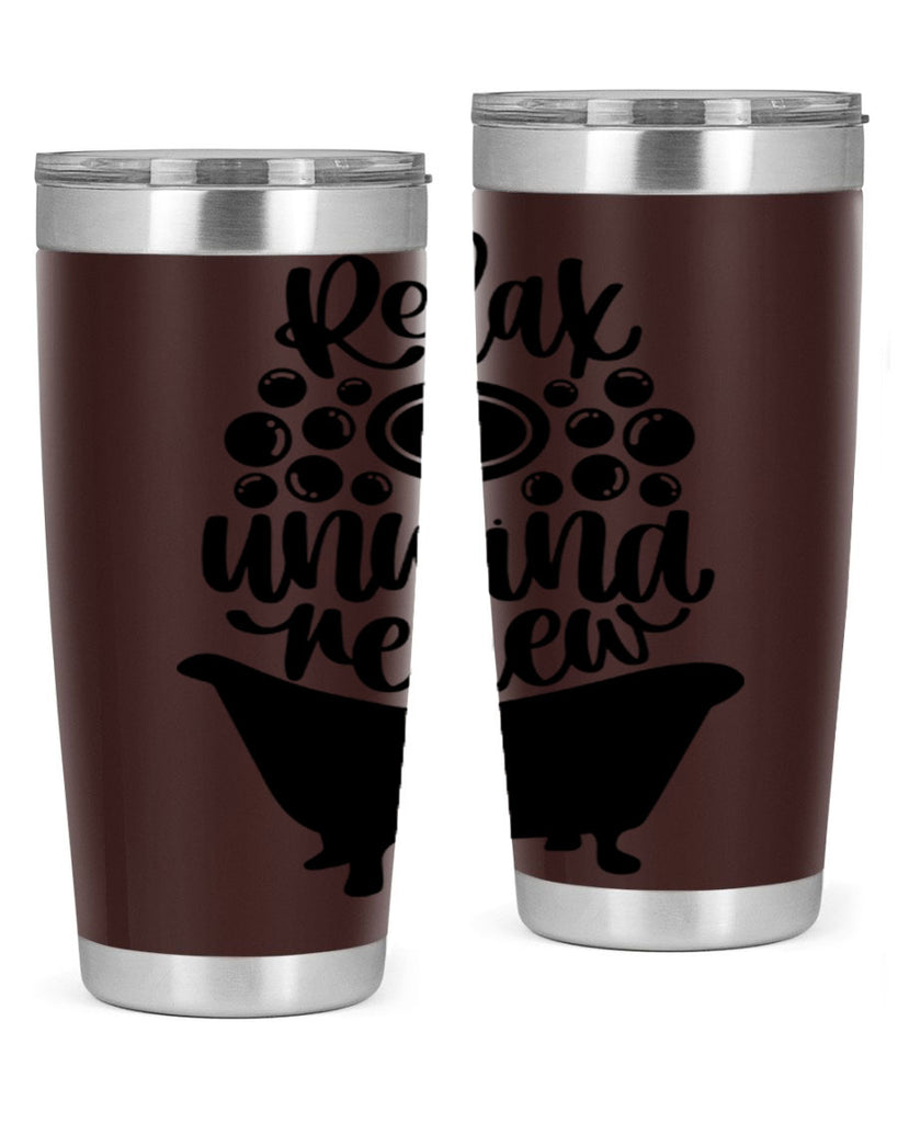relax unwind renew 19#- bathroom- Tumbler