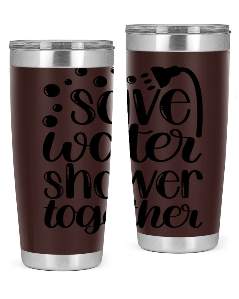 save water shower together 18#- bathroom- Tumbler