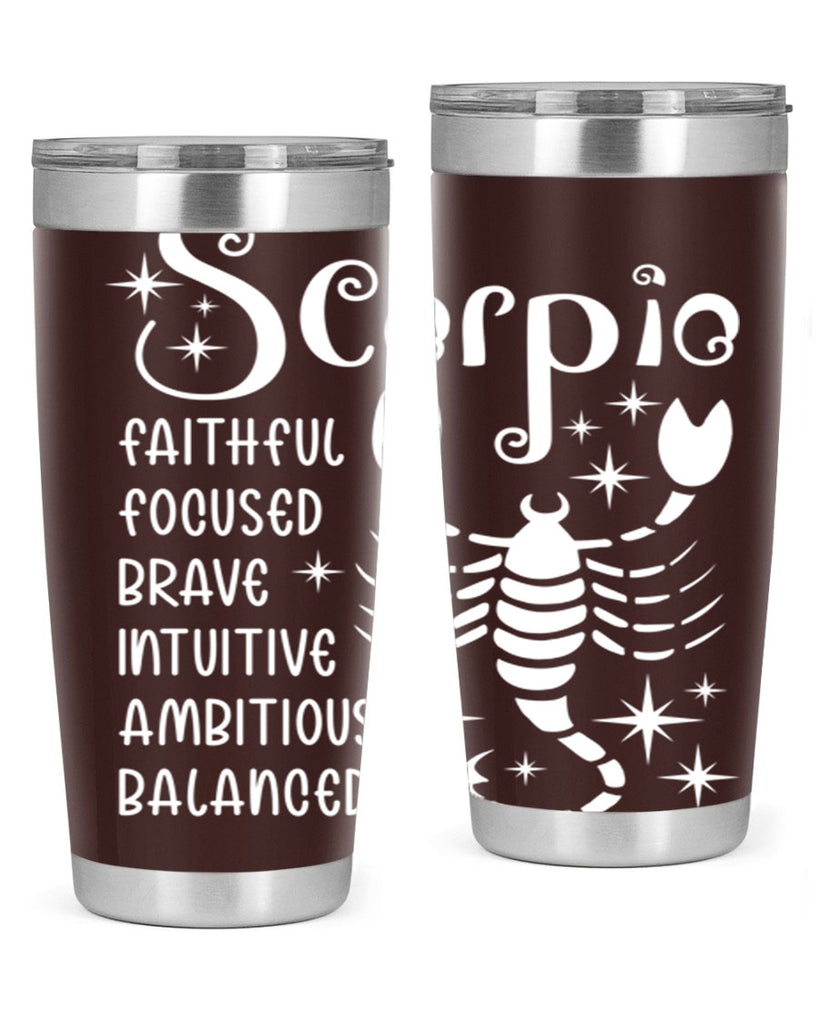 scorpio 435#- zodiac- Tumbler
