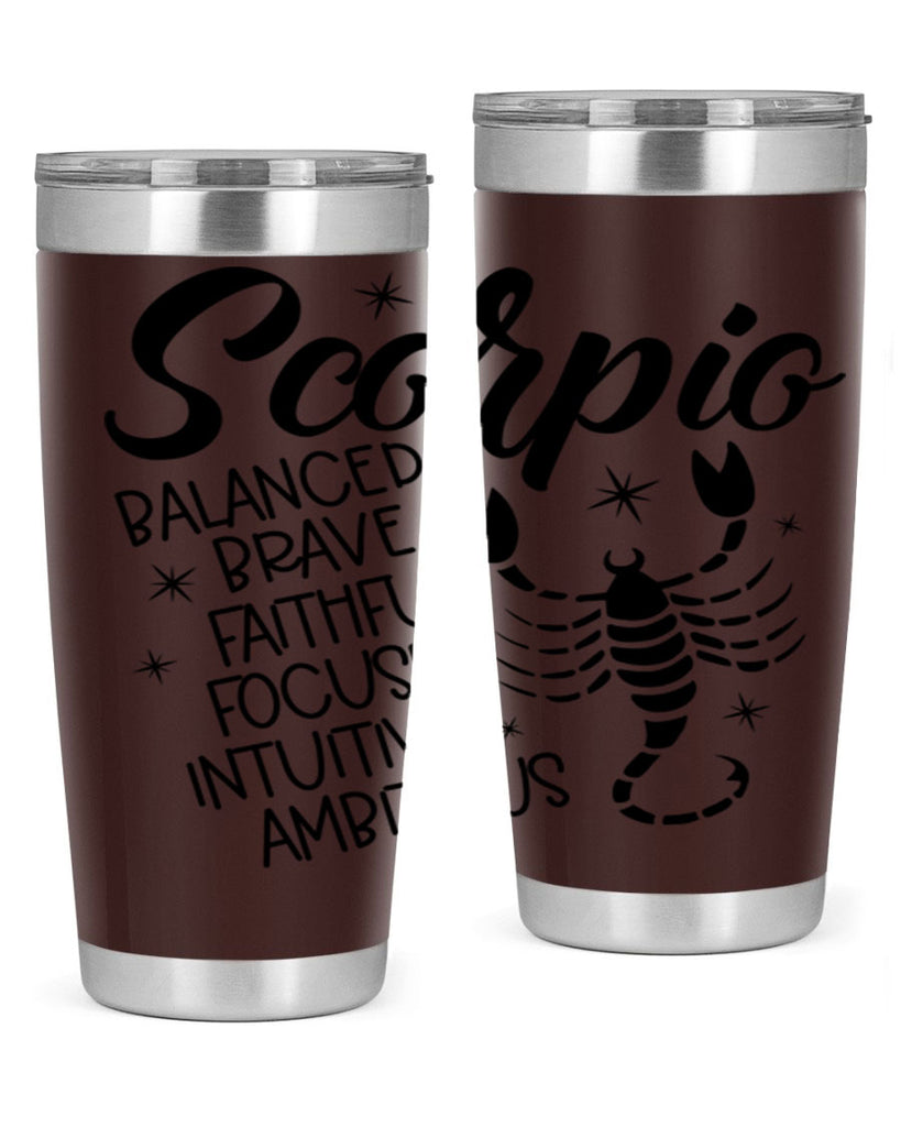 scorpio 436#- zodiac- Tumbler