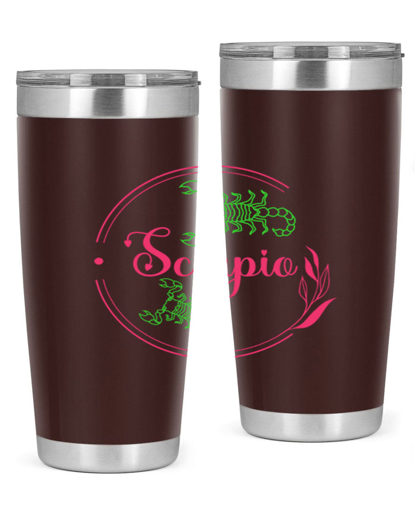 scorpio 437#- zodiac- Tumbler