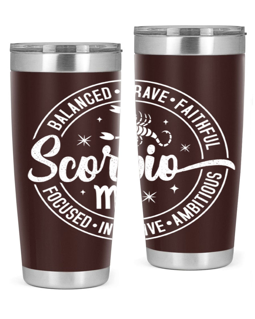 scorpio 439#- zodiac- Tumbler