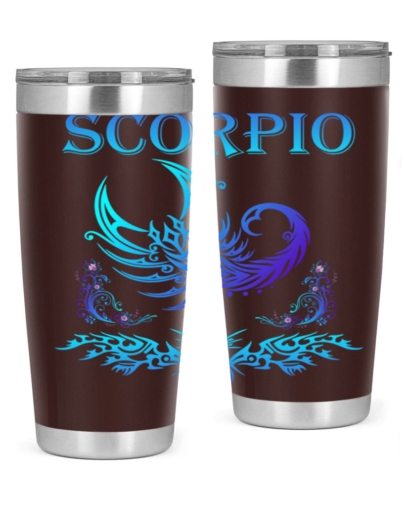 scorpio 449#- zodiac- Tumbler