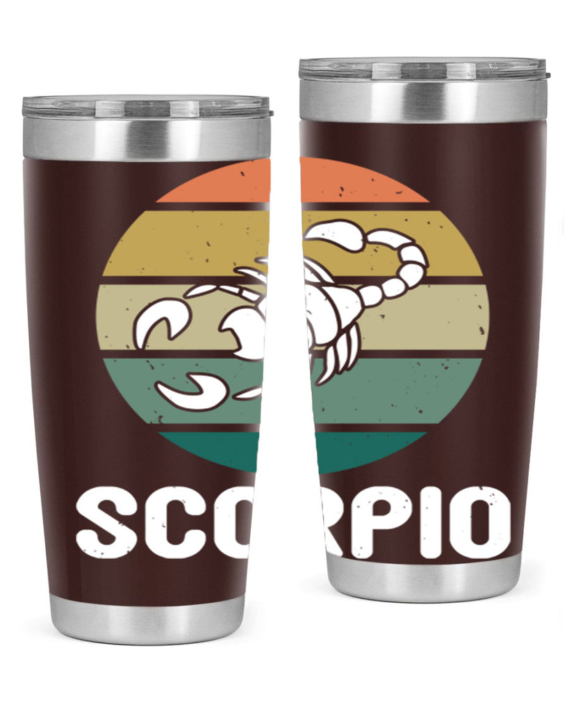 scorpio 451#- zodiac- Tumbler