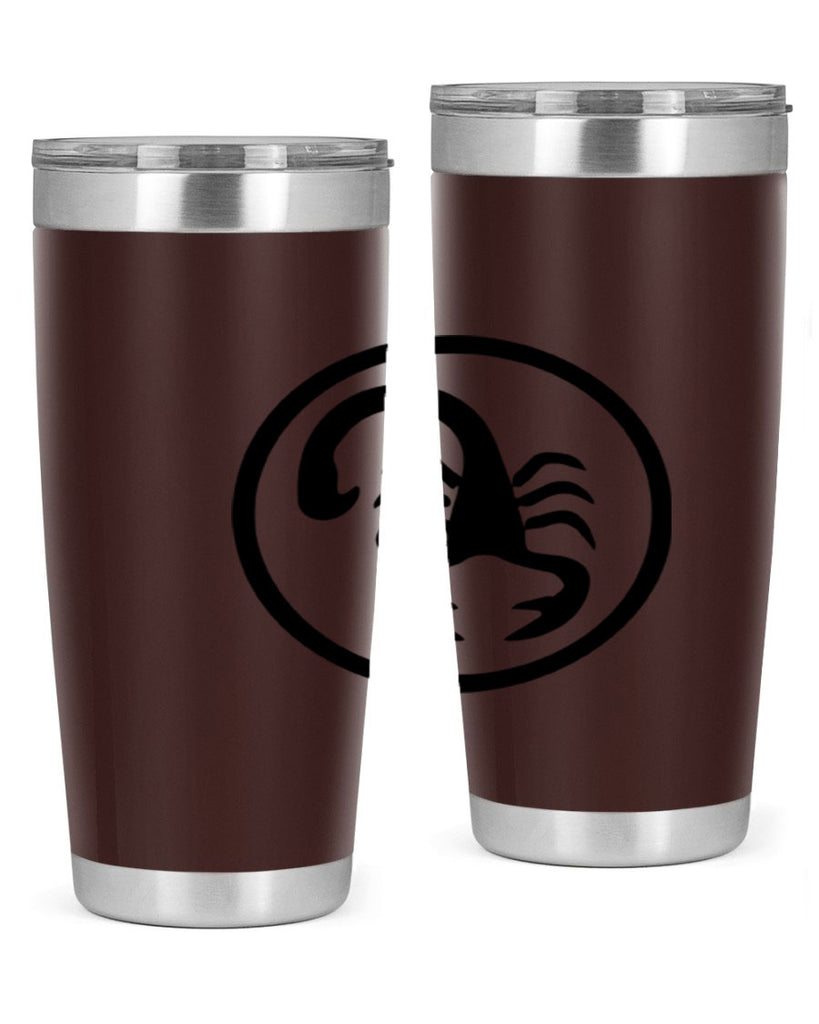 scorpio 452#- zodiac- Tumbler
