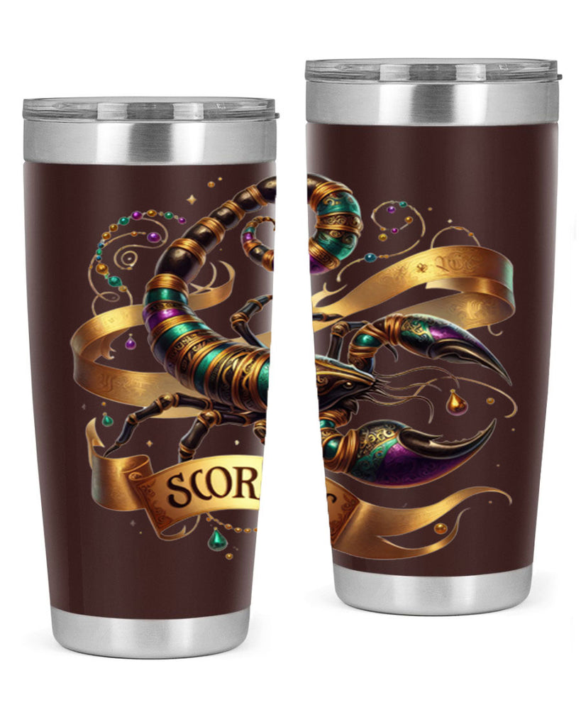 scorpio 459#- zodiac- Tumbler
