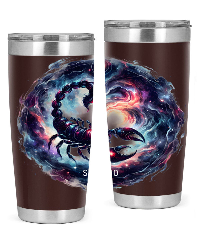 scorpio 461#- zodiac- Tumbler