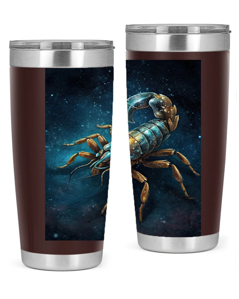 scorpio 46#- zodiac- Tumbler