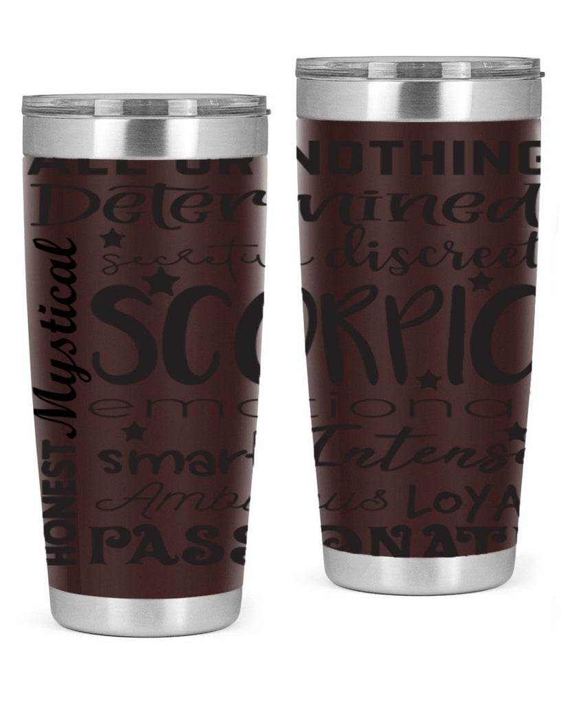 scorpio 572#- zodiac- Tumbler