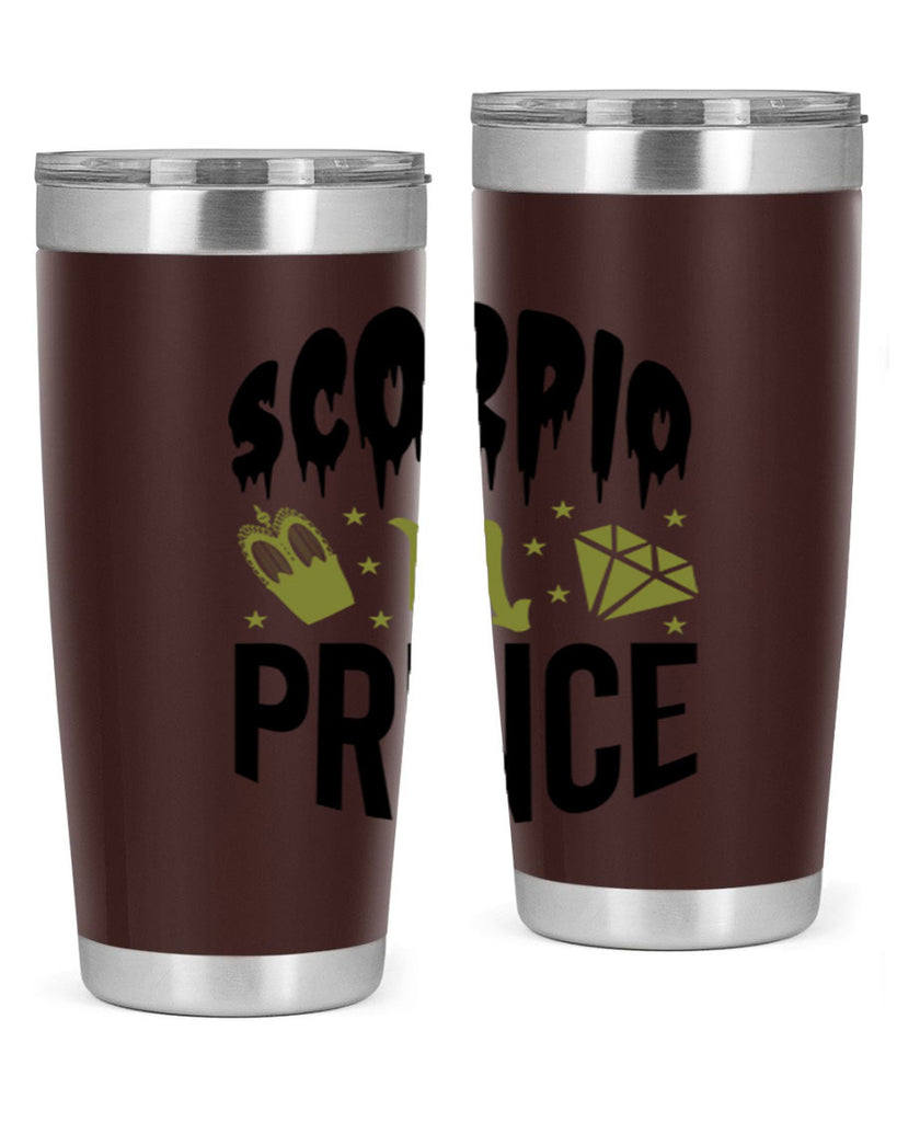 scorpio prince 445#- zodiac- Tumbler