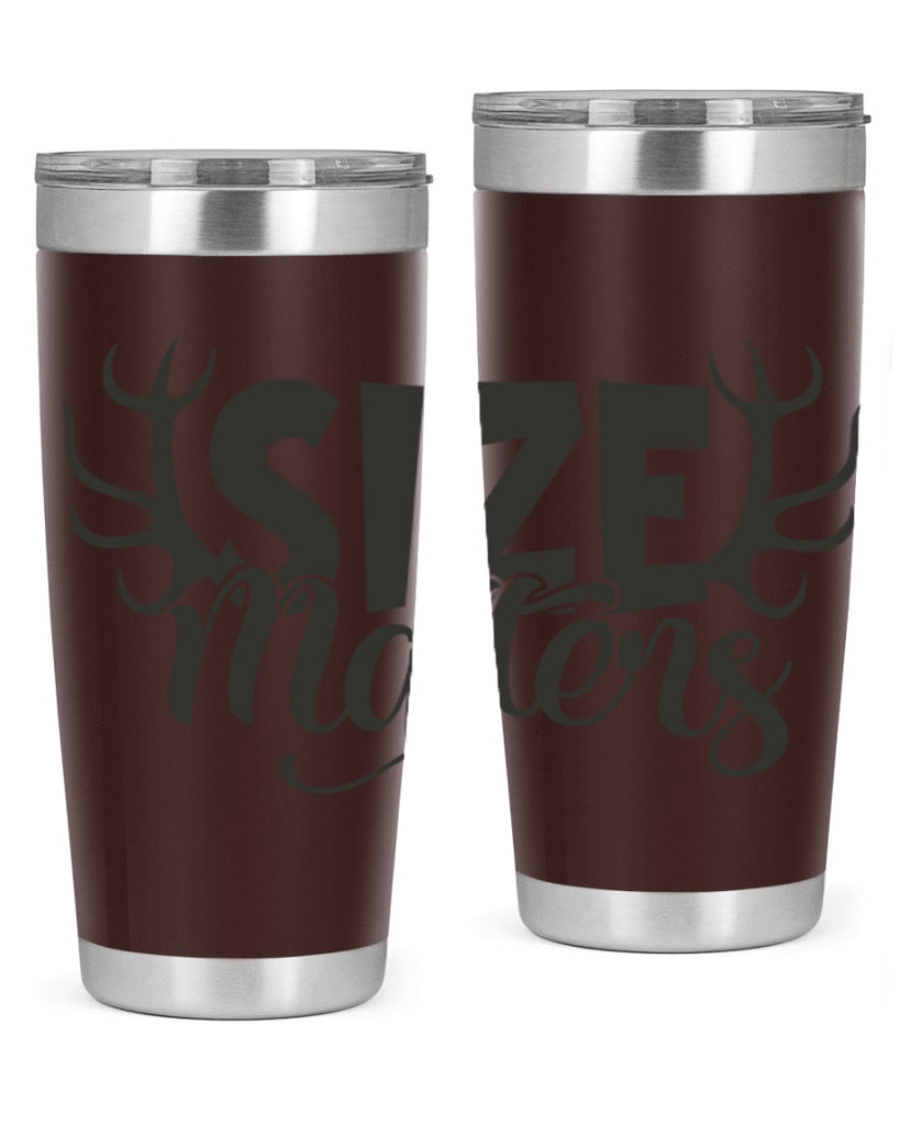 size matters 2#- hunting- Tumbler