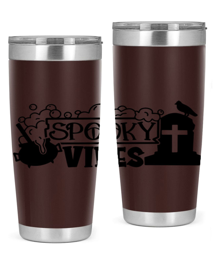 spooky vibes 20#- halloween- Tumbler